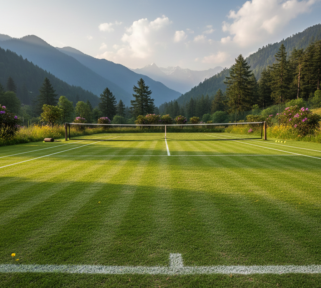 Grass Tennis Court Flooring in Uttarakhand