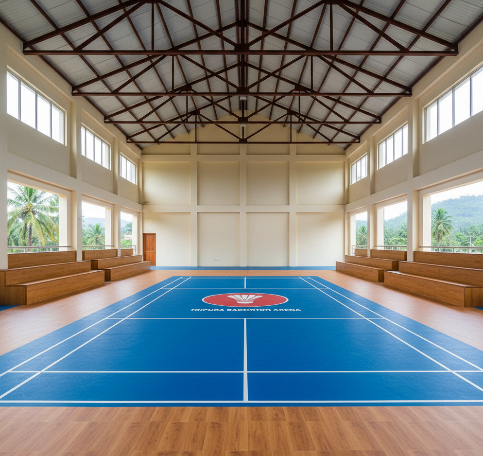 Badminton Court Flooring in Tripura