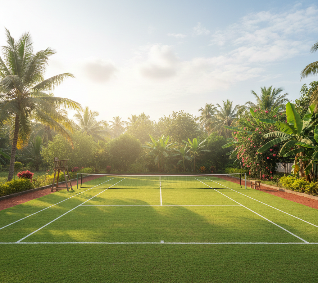 Grass Tennis Court Flooring in Kerala