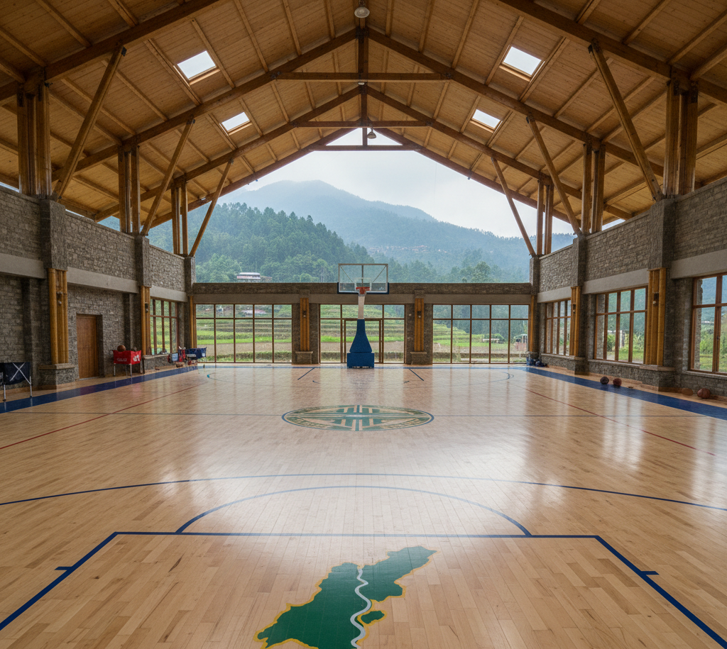 Wooden Basketball Court Flooring in Arunachal Pradesh