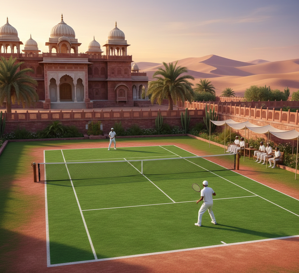 Grass Tennis Court Flooring in Rajasthan