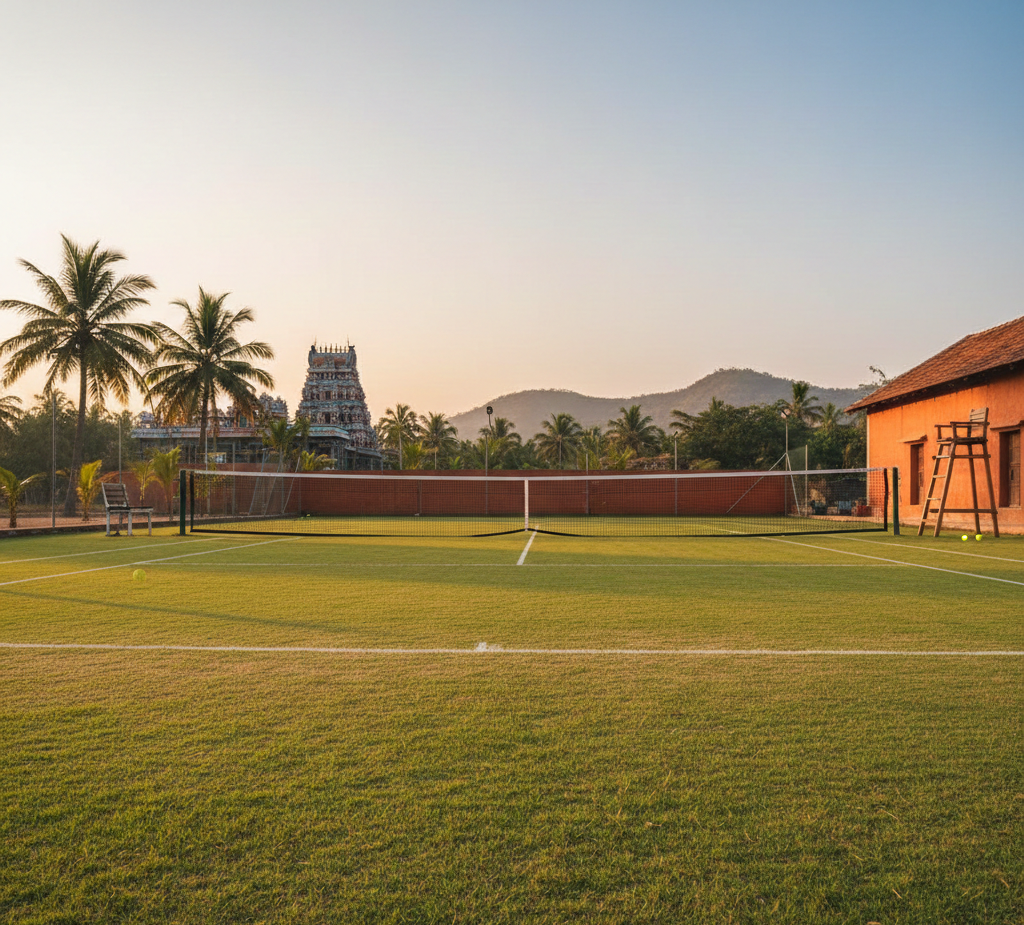 Grass Tennis Court Flooring in Tamil Nadu