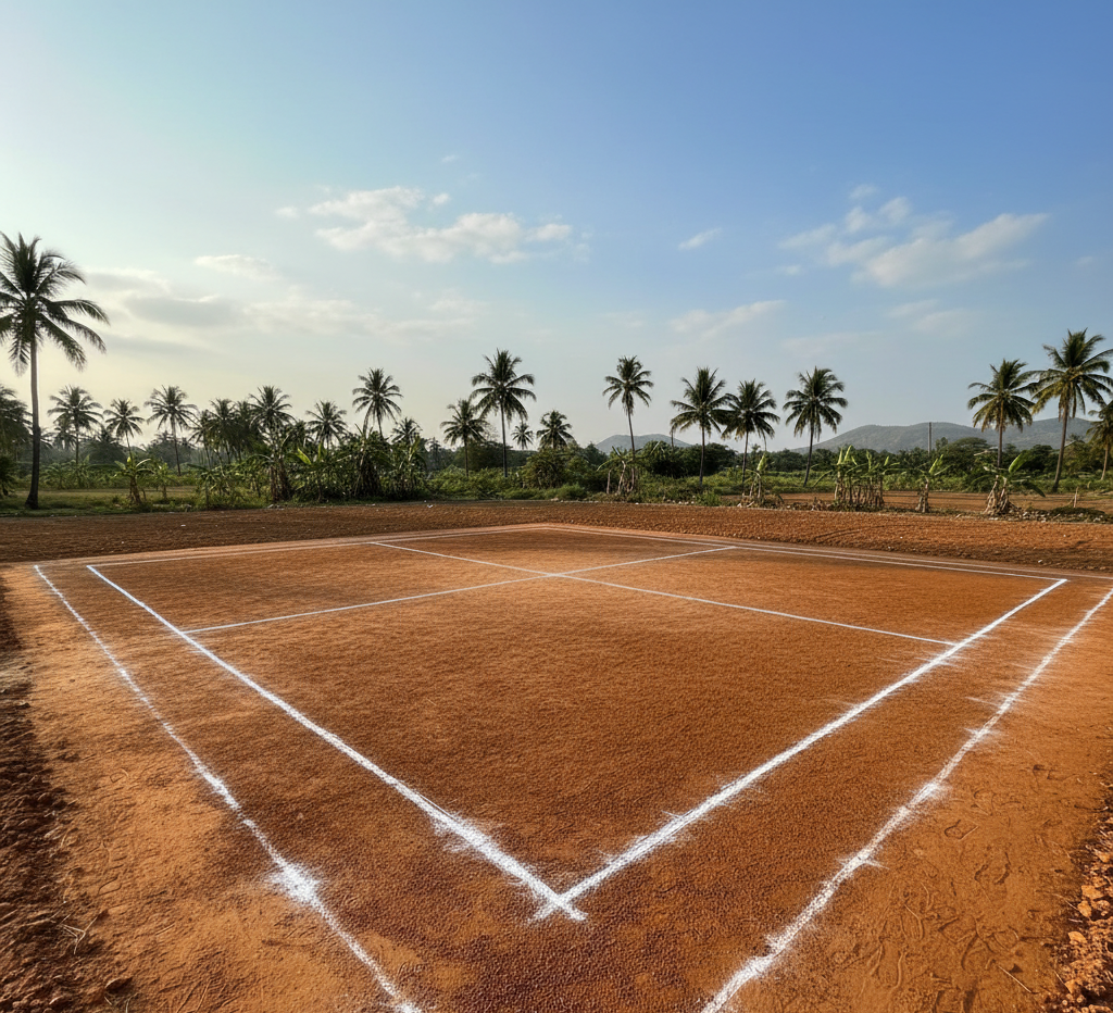 Kabaddi Court Flooring in Seemandhra