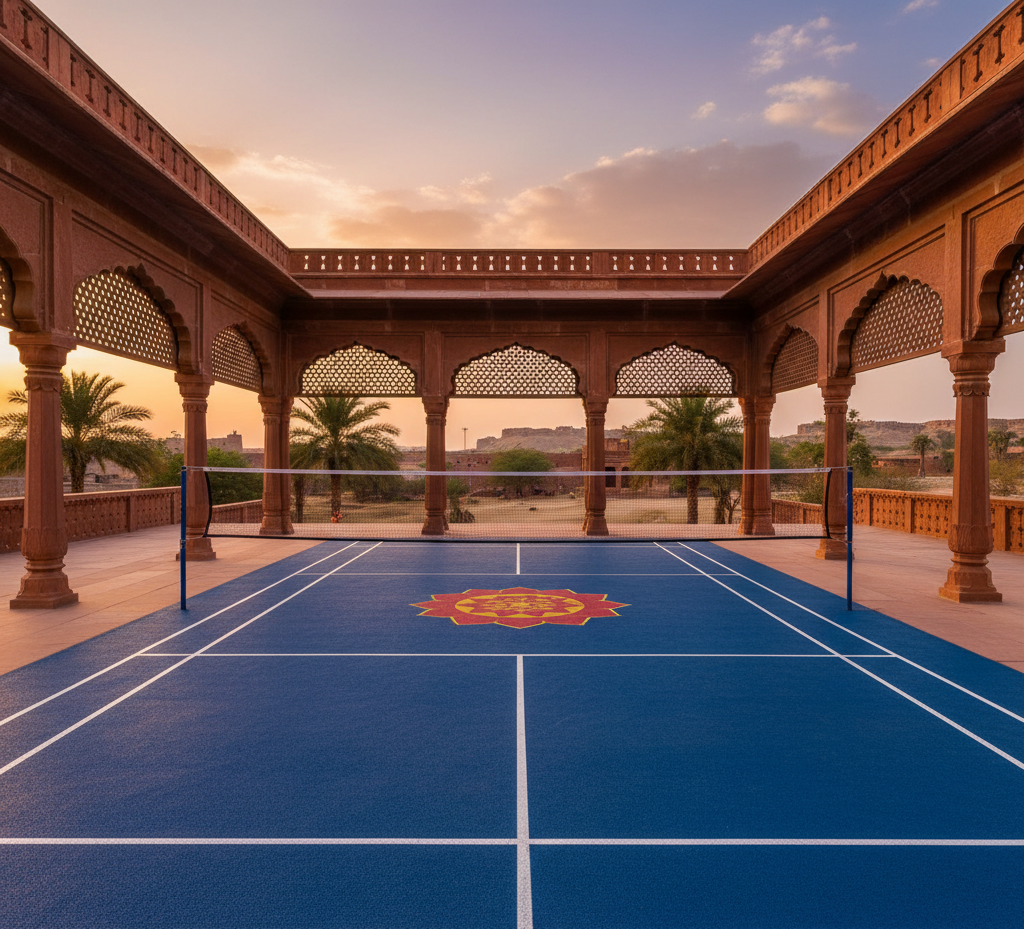 Synthetic Badminton Court Flooring in Rajasthan