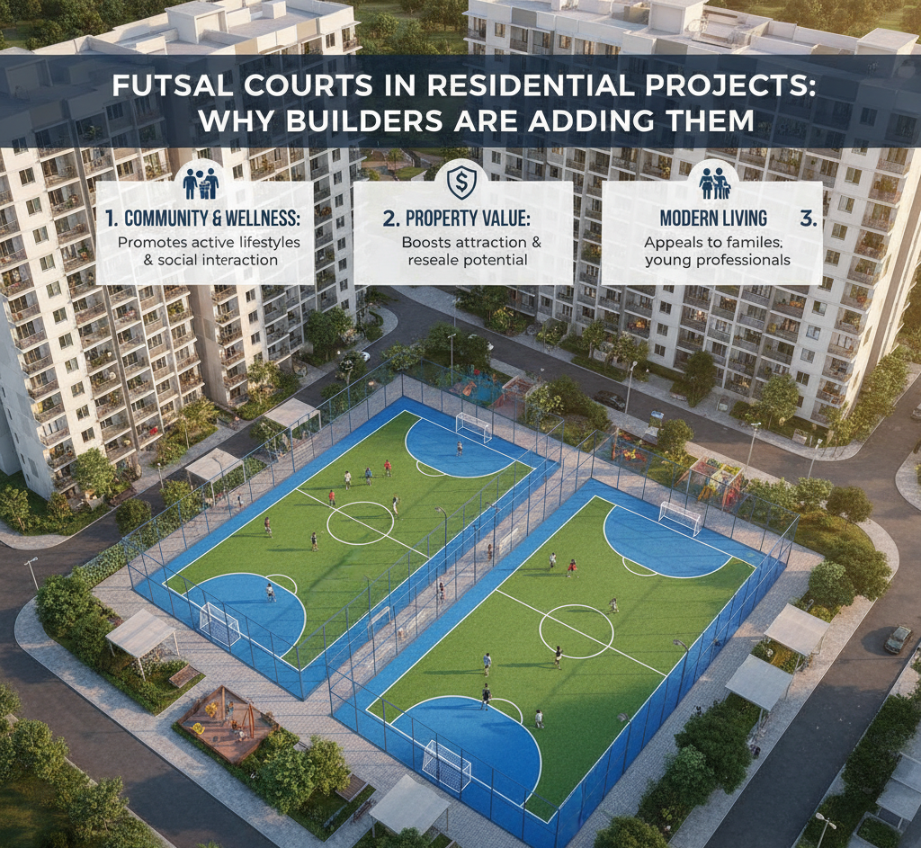 Futsal Courts in Residential Projects: