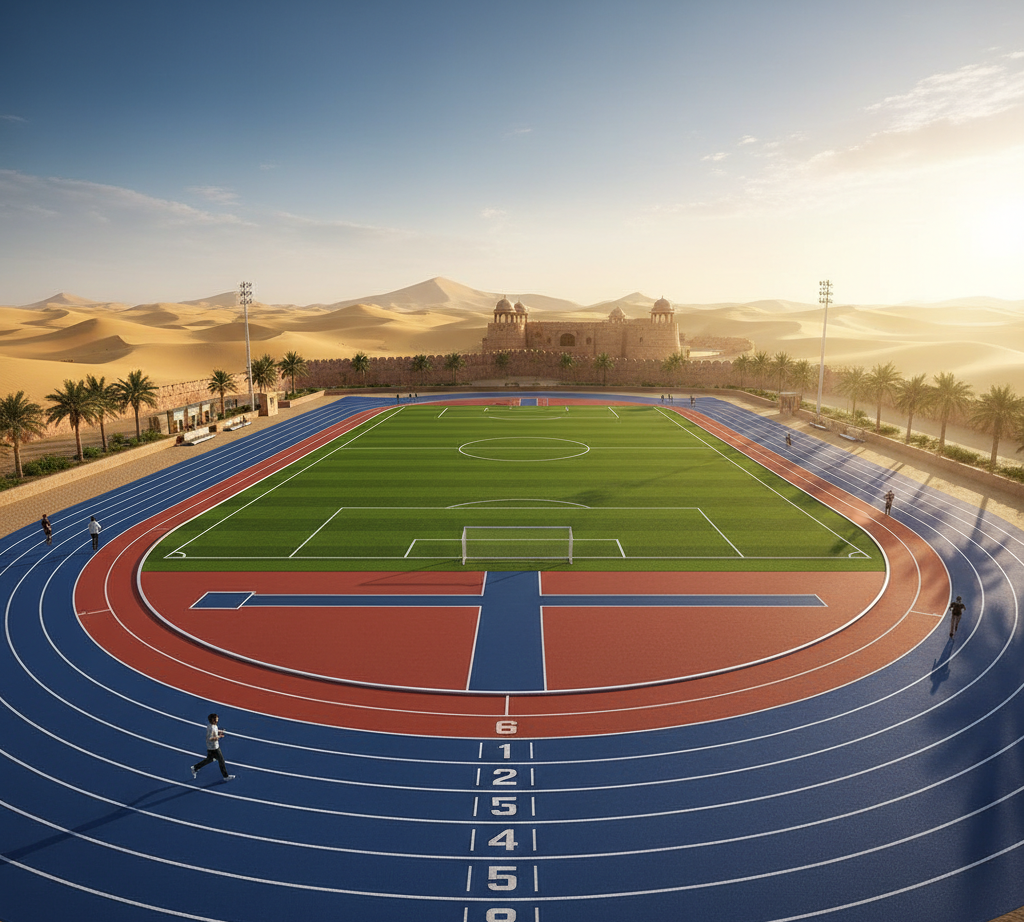 Full PU Running Track in Rajasthan