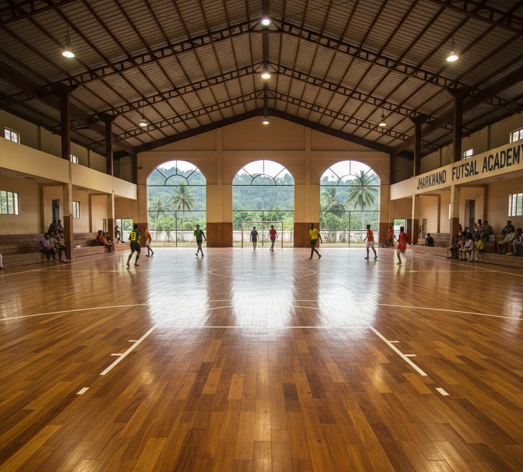 Wooden Futsal Court Flooring in Jharkhand