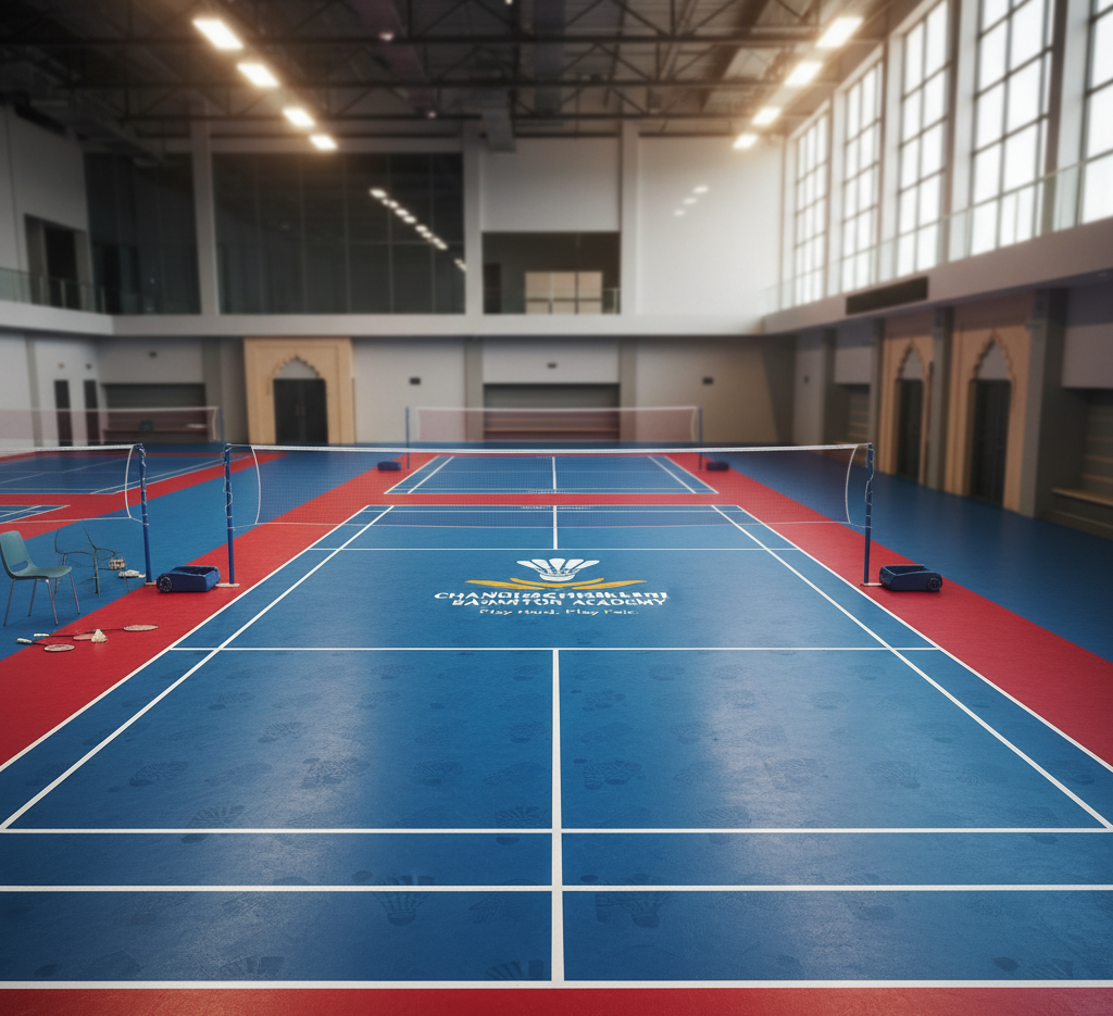 Badminton Court Flooring in Chandigarh