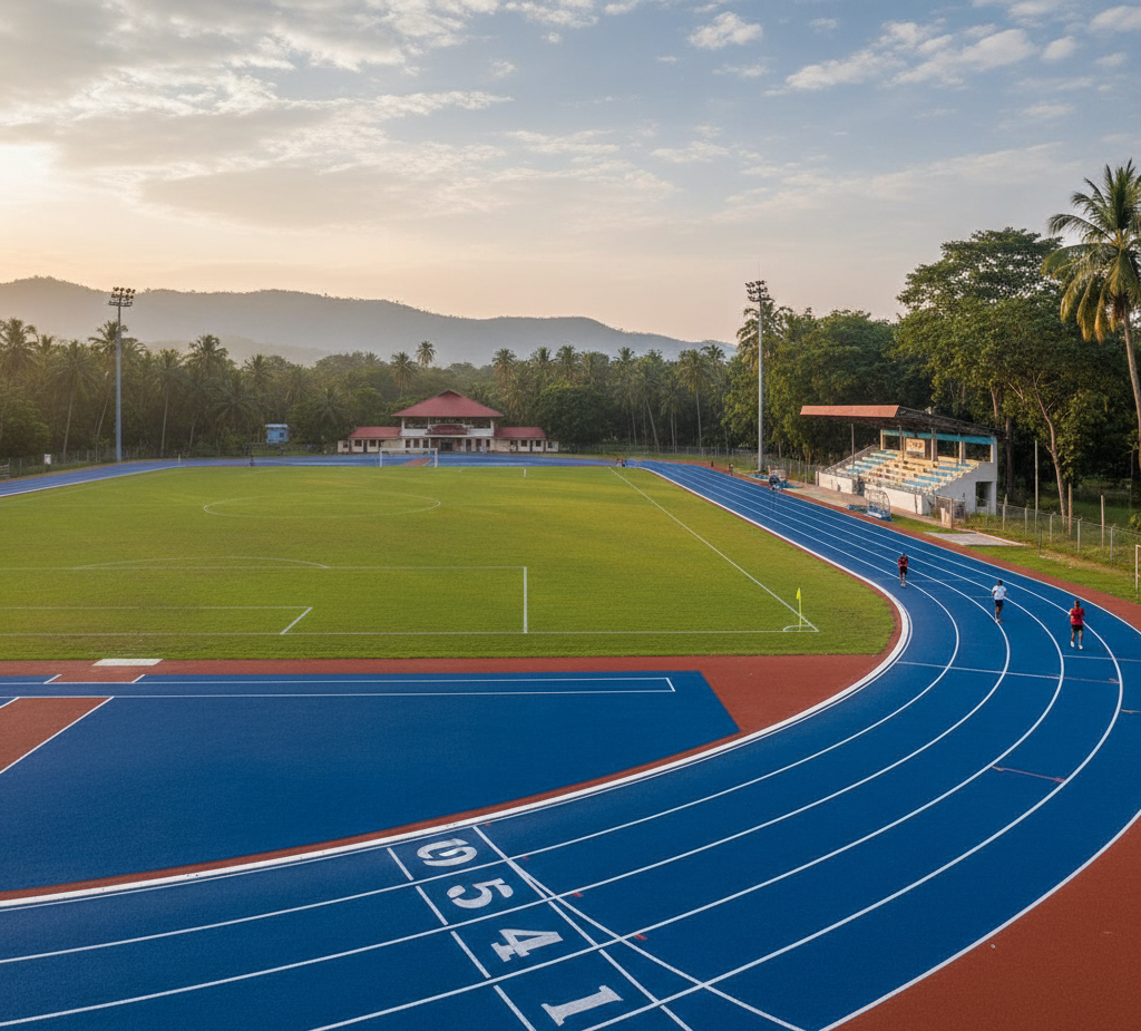 Full PU Running Track in Assam