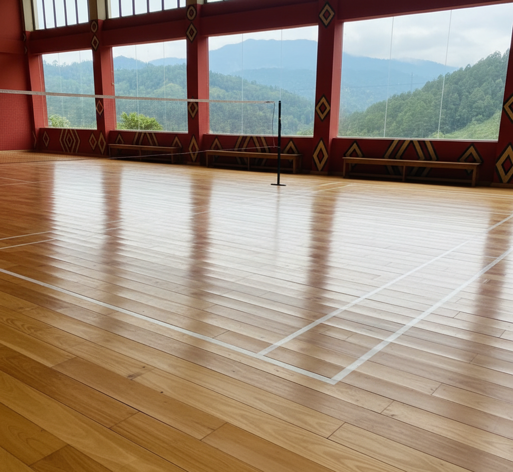 Wooden Badminton Flooring in Arunachal Pradesh
