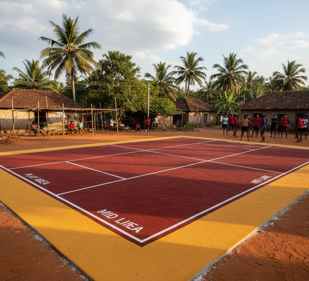 Kabaddi Court Flooring in Odisha