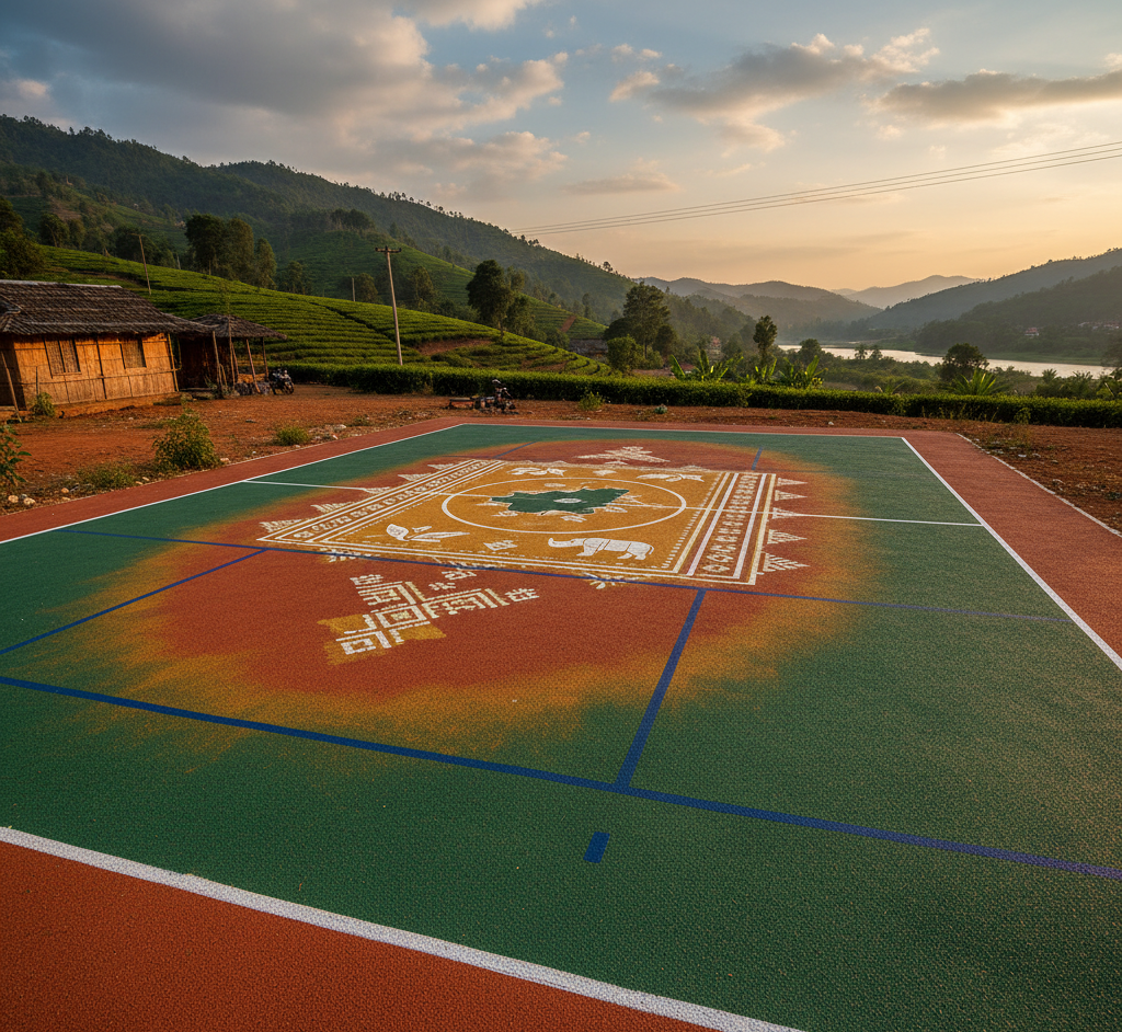 Volleyball Court Flooring in Assam