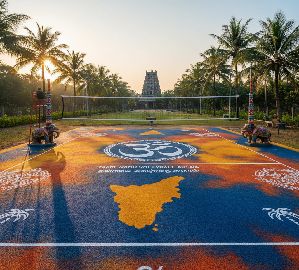 Volleyball Court Flooring in Tamil Nadu