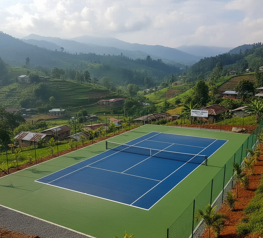 Tennis Court Flooring in Mizoram