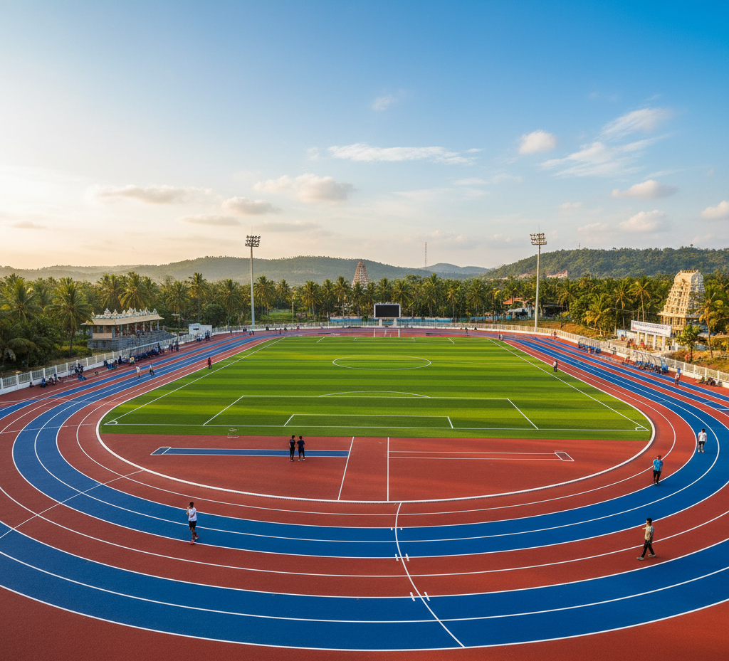 Full PU Running Track in Karnataka