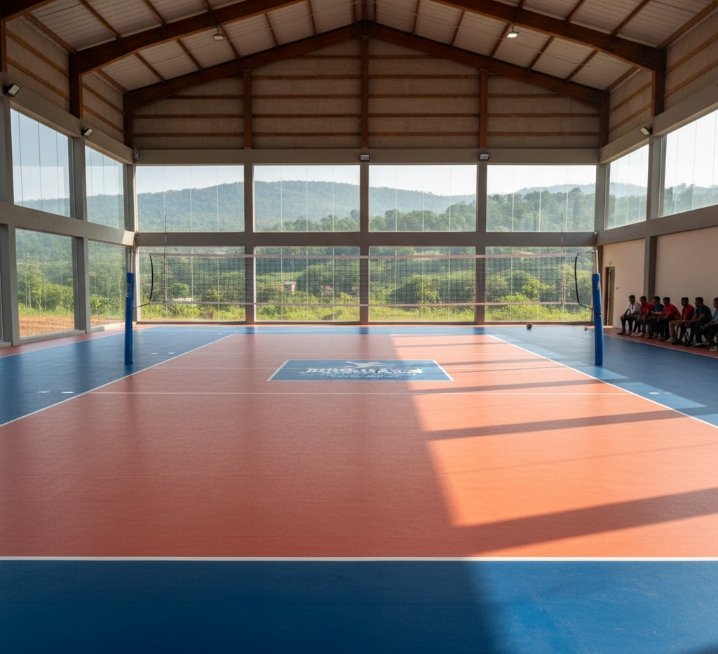 Volleyball Court Flooring in Jharkhand