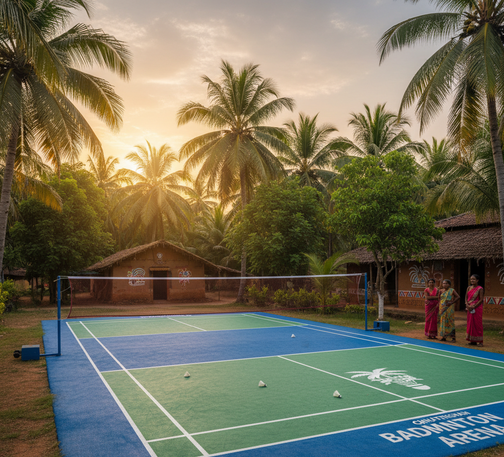 Synthetic Badminton Court Flooring in Chhattisgarh