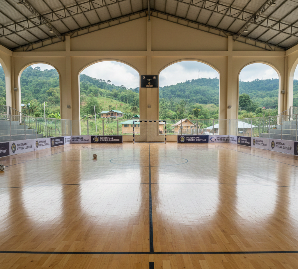 Wooden Futsal Court Flooring in Mizoram