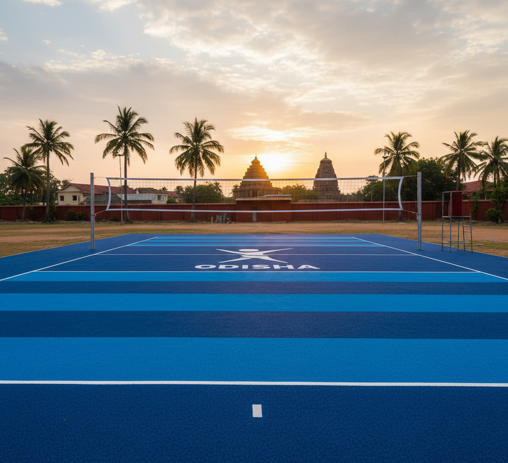 Volleyball Court Flooring in Odisha