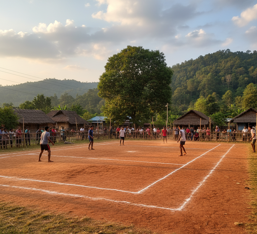 Kabaddi Court Flooring in Manipur