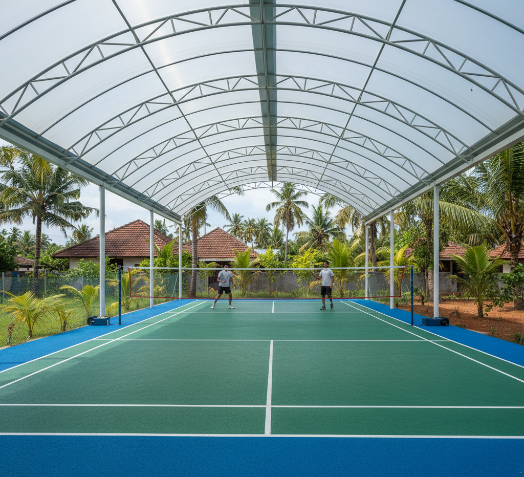 Synthetic Badminton Court Flooring in Kerala