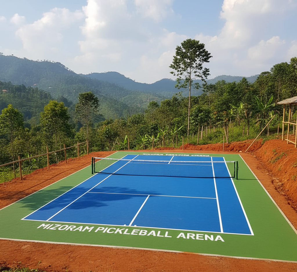 Pickleball Court Flooring in Mizoram