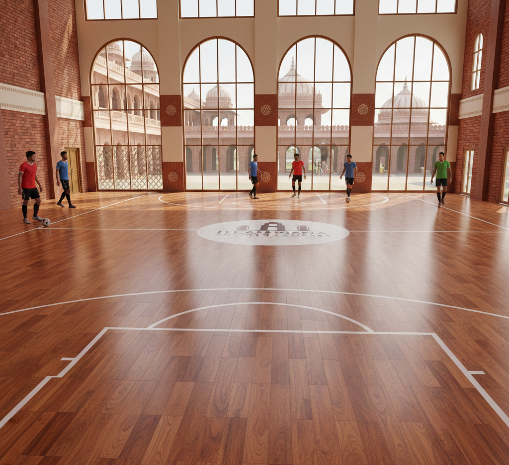 Wooden Futsal Court Flooring in Telangana