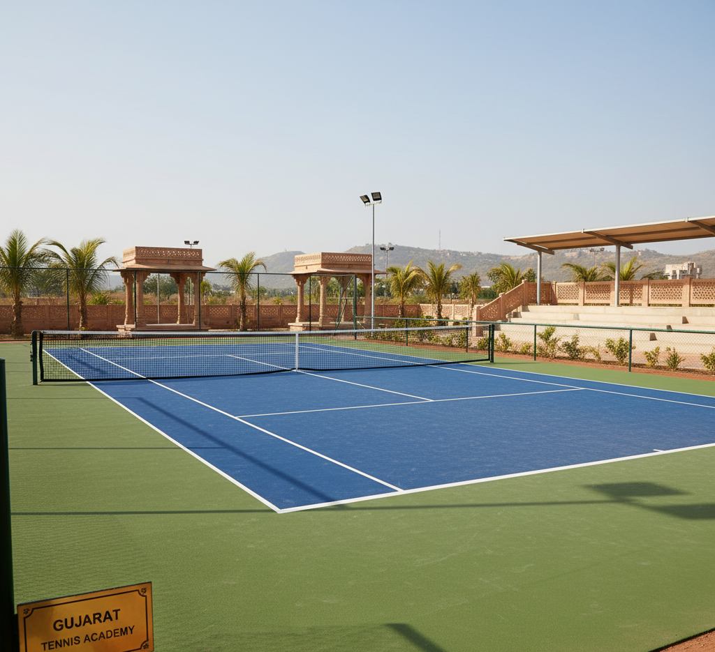 Tennis Court Flooring in Gujarat