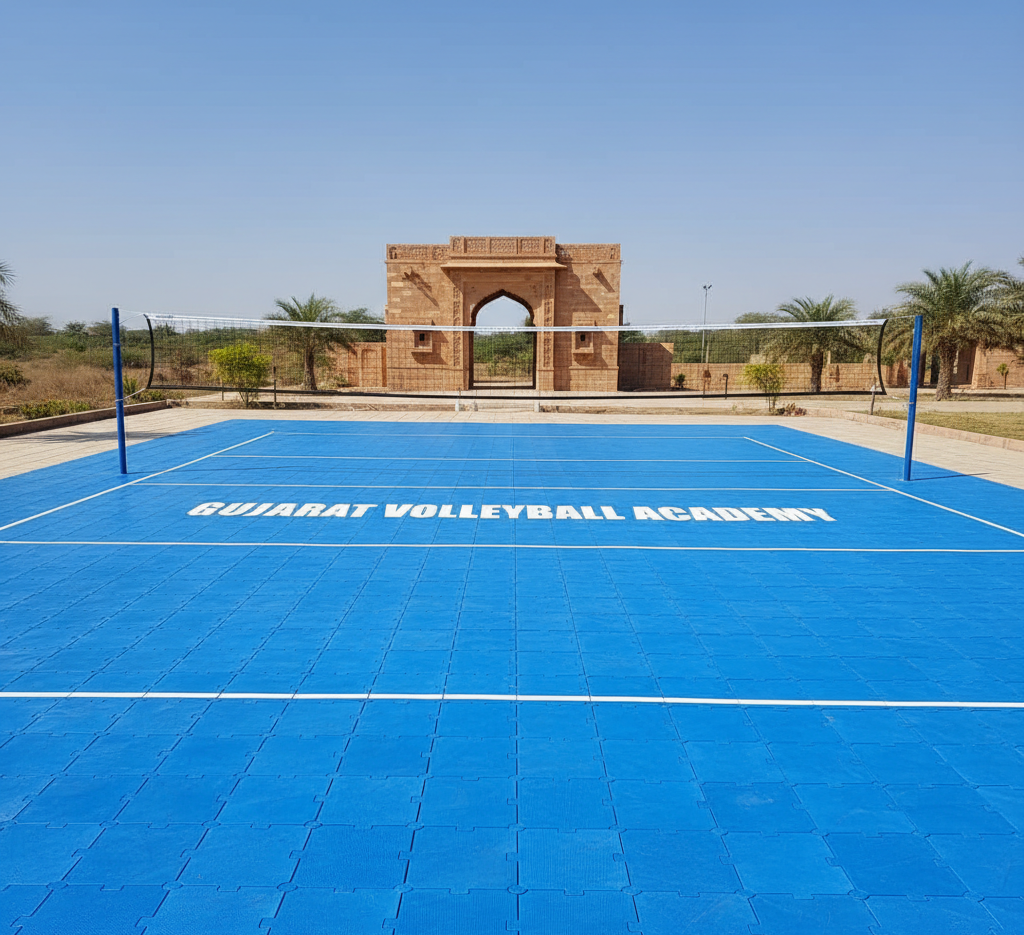 Volleyball Court Flooring in Gujarat