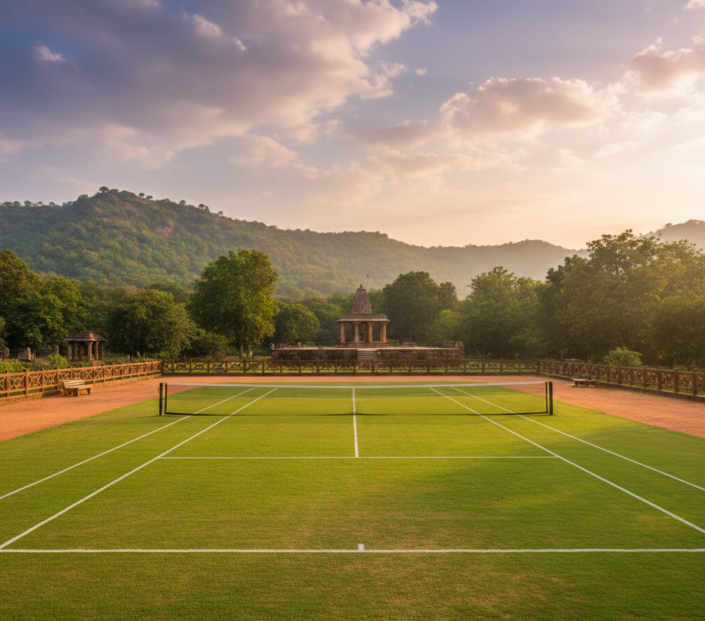 Grass Tennis Court Flooring in Madhya Pradesh