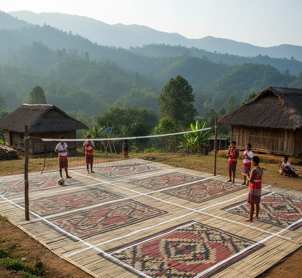 Volleyball Court Flooring in Nagaland
