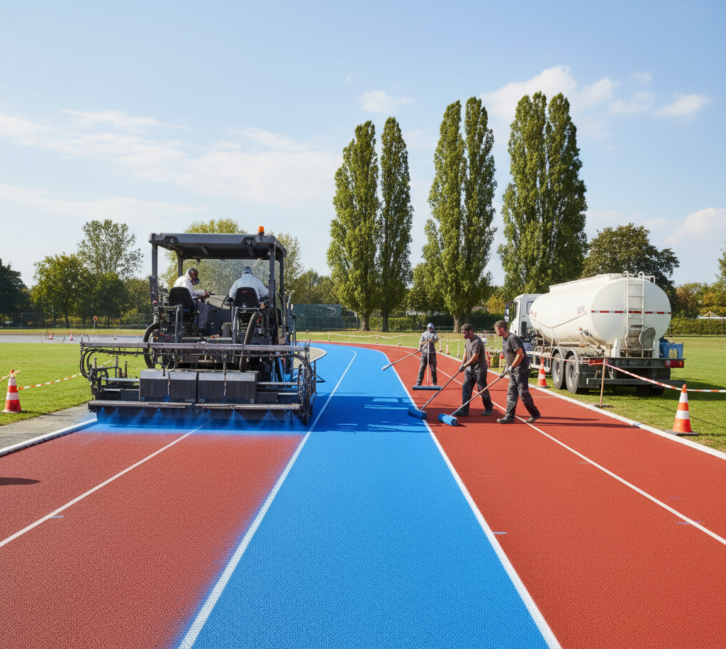 Spray-Coating Construction in Arunachal Pradesh