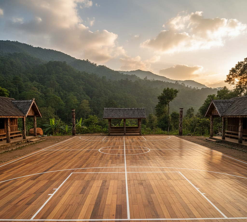 Wooden Futsal Court Flooring in Nagaland