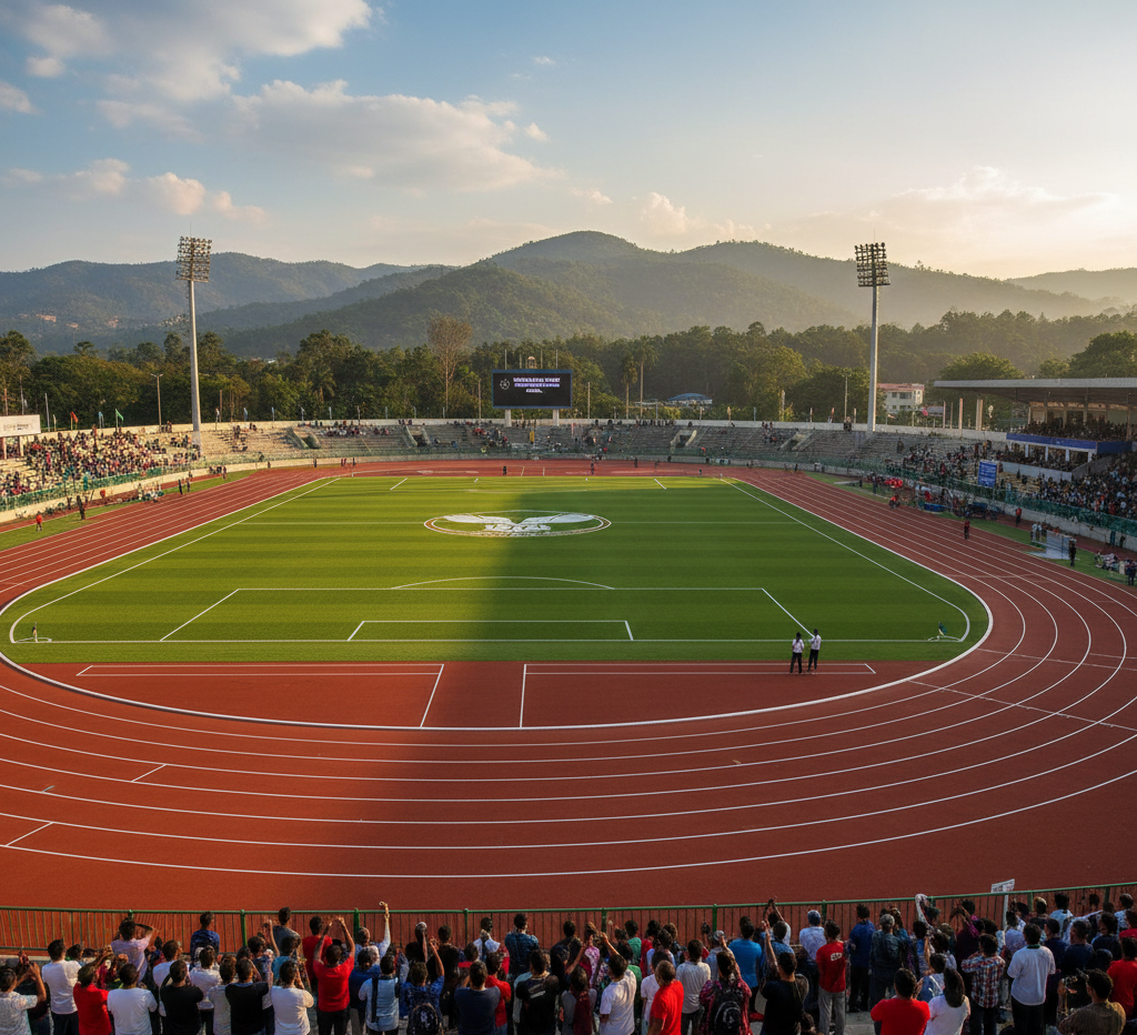 Full PU Running Track in Nagaland
