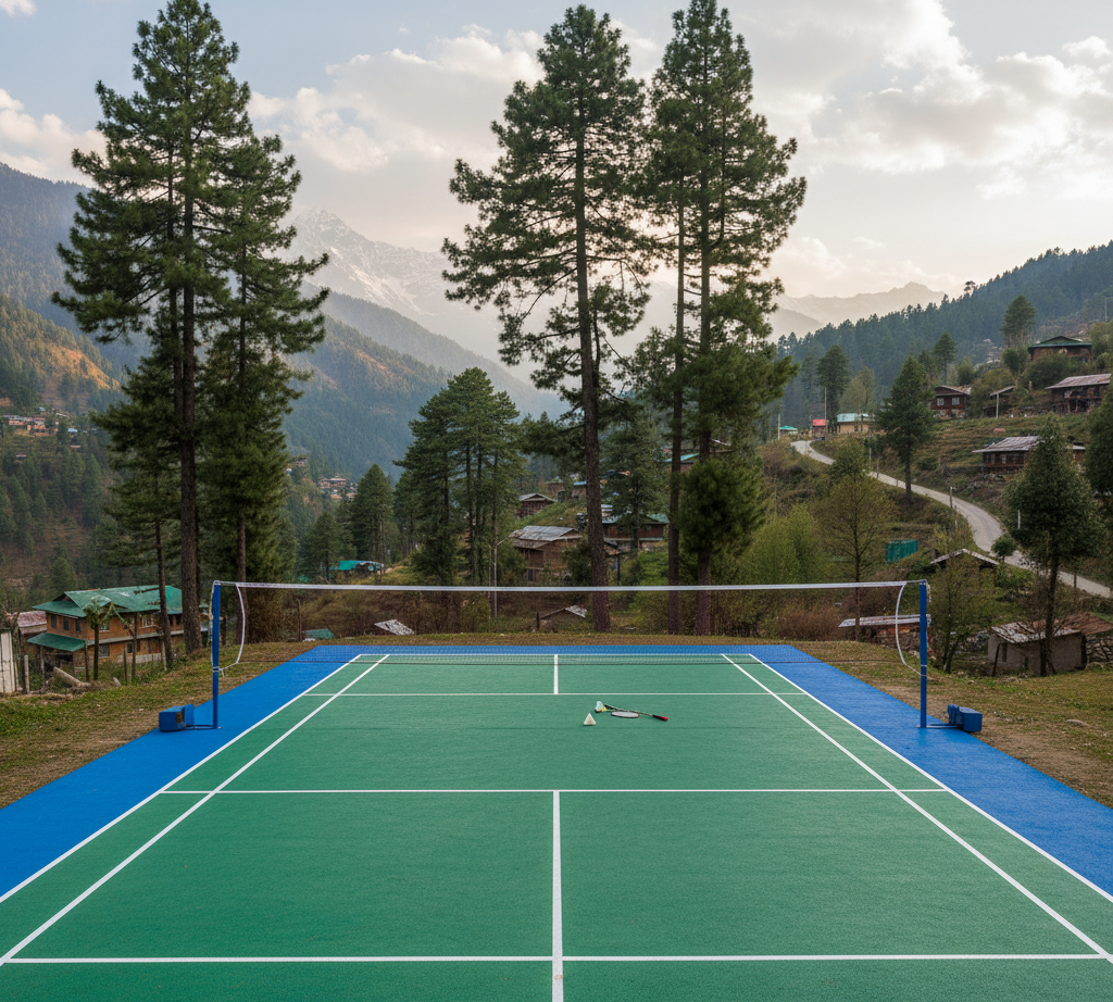 Synthetic Badminton Court Flooring in Uttarakhand