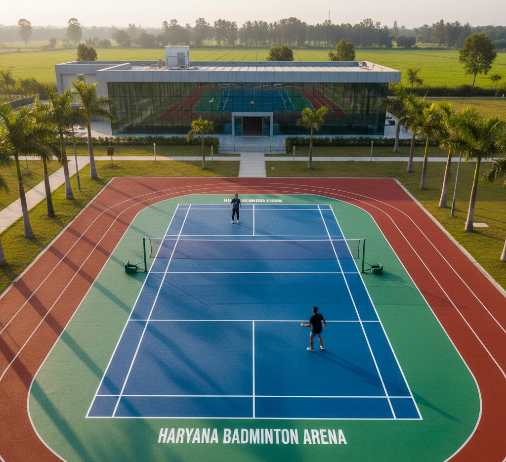Synthetic Badminton Court Flooring in Haryana