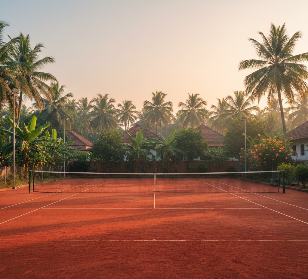 Clay Tennis Court Flooring in Kerala