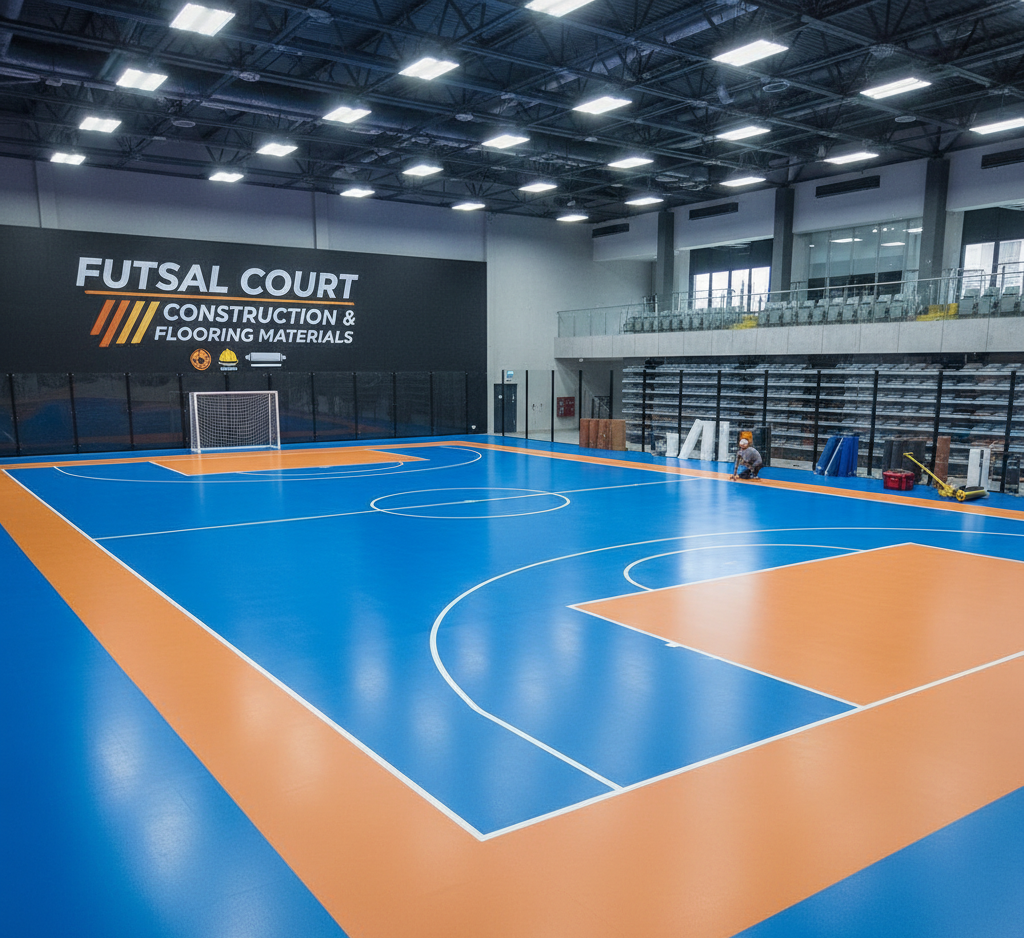 Futsal Court Construction & Flooring Material