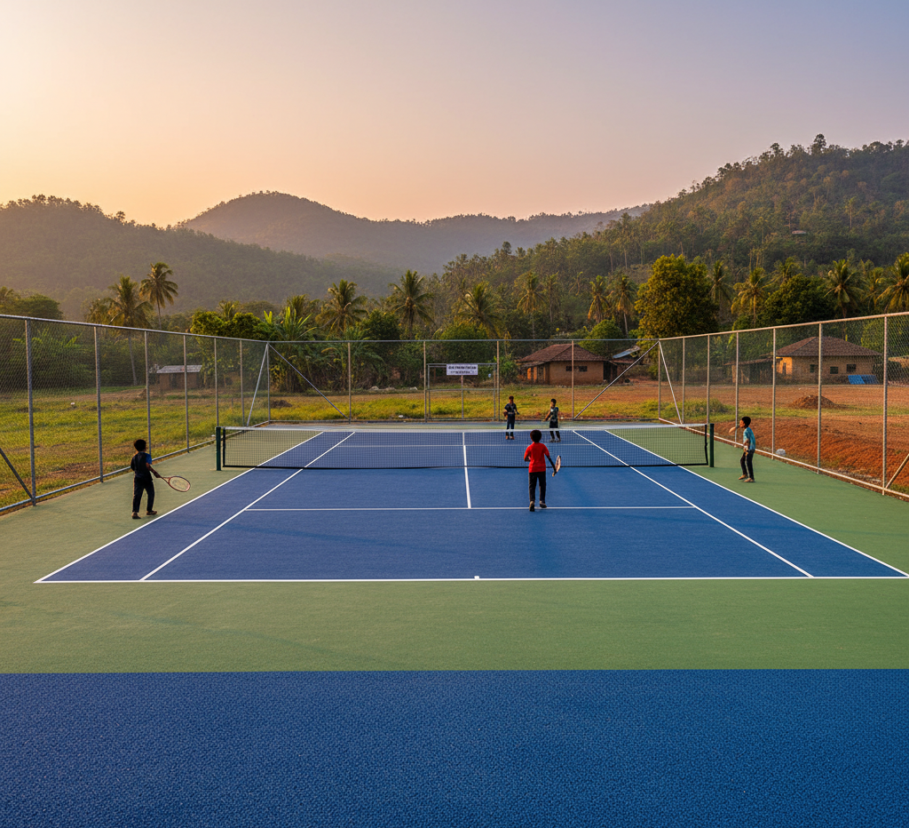 Tennis Court Flooring in Jharkhand