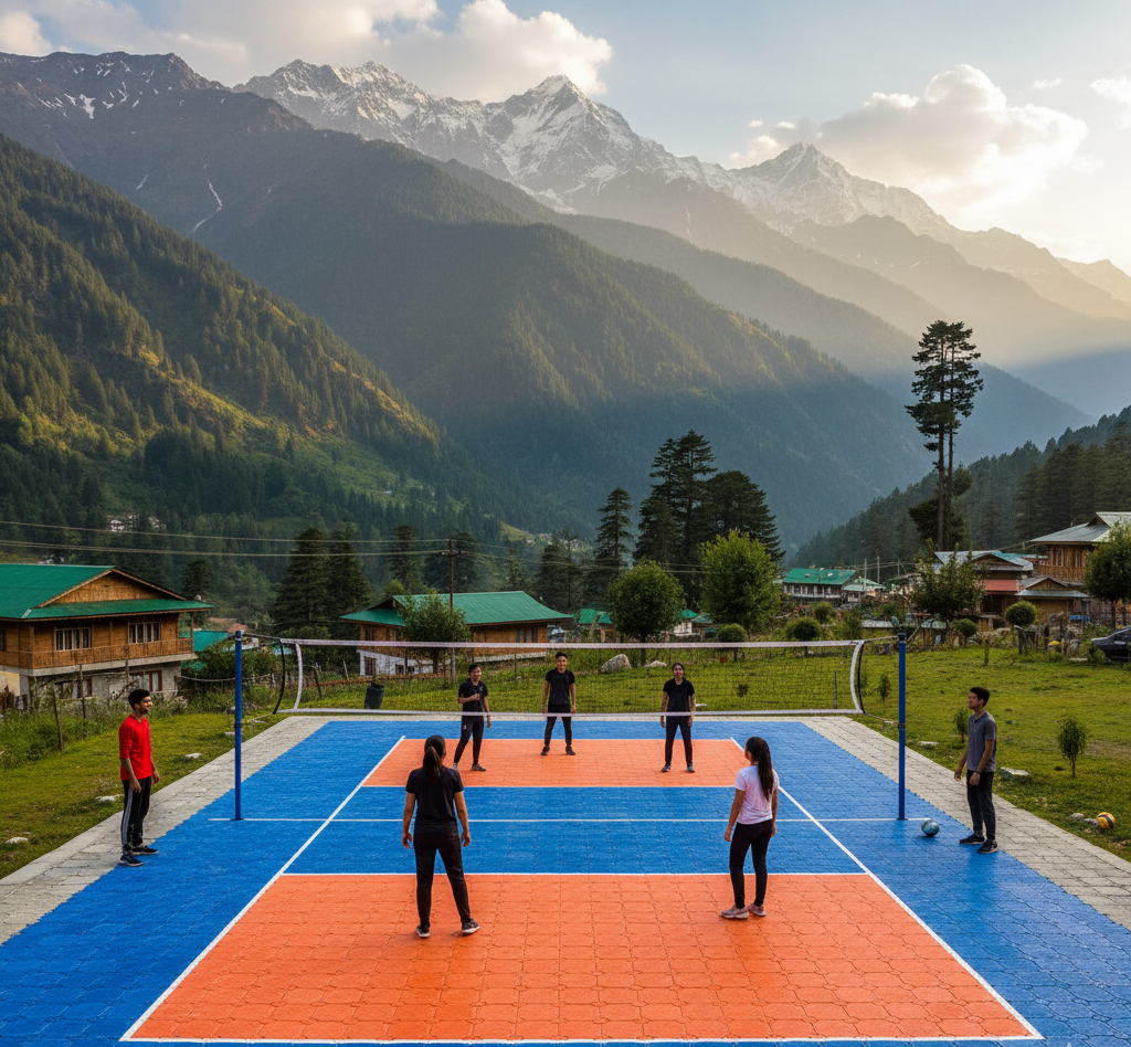 Volleyball Court Flooring in Himachal Pradesh