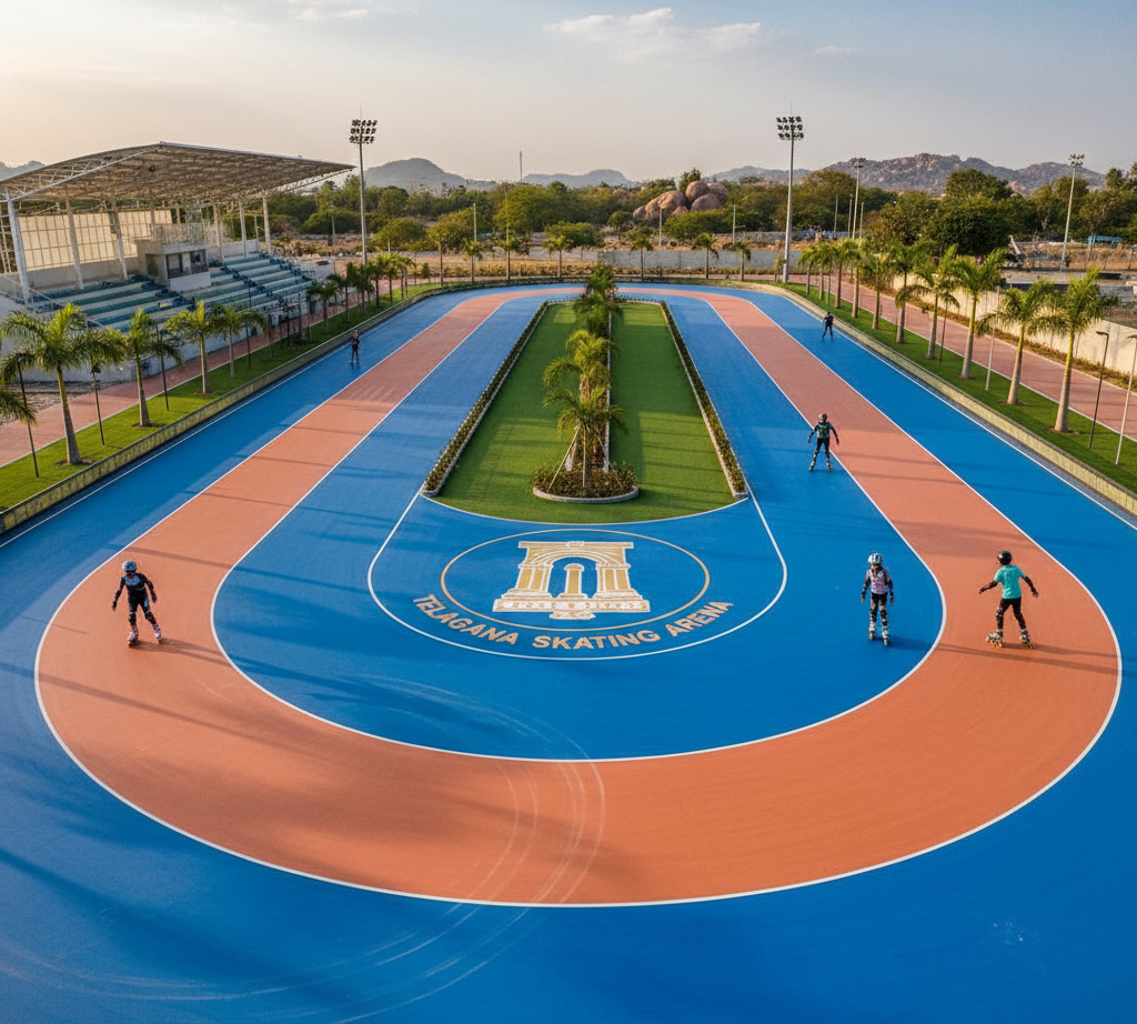 Skating Track Flooring in Telangana