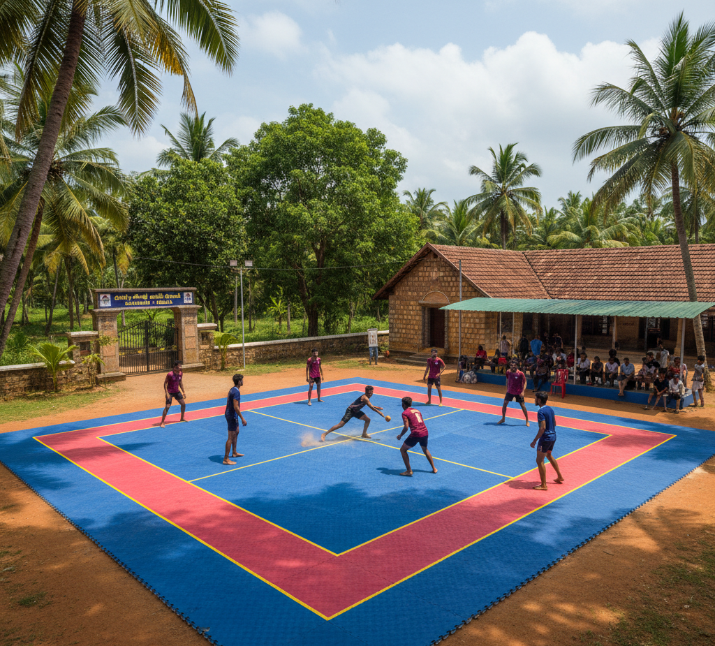 Kabaddi Court Flooring in Kerala
