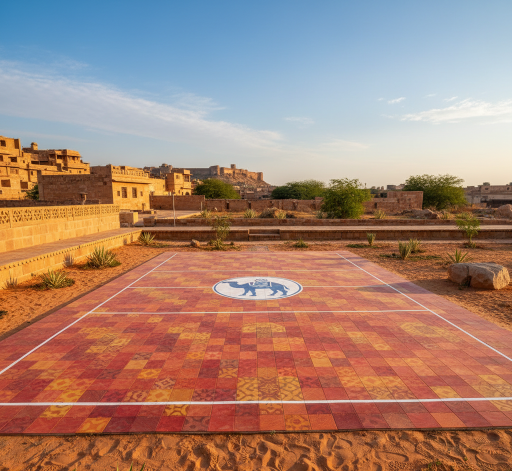 Volleyball Court Flooring in Rajasthan