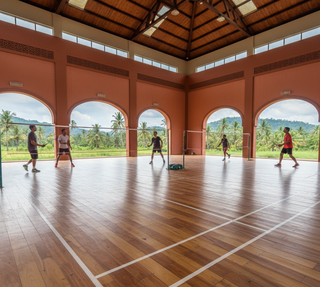 Wooden Badminton Flooring in Karnataka