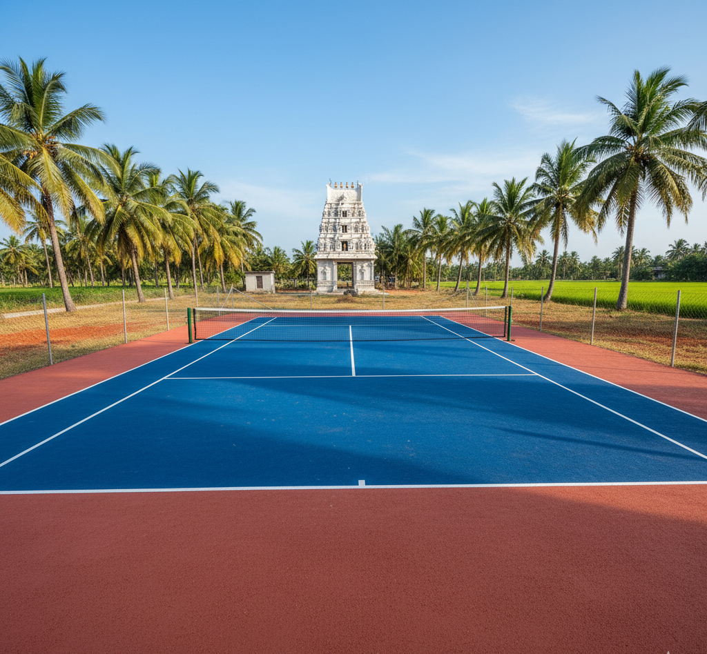 pickleball court flooring in Andhra Pradesh