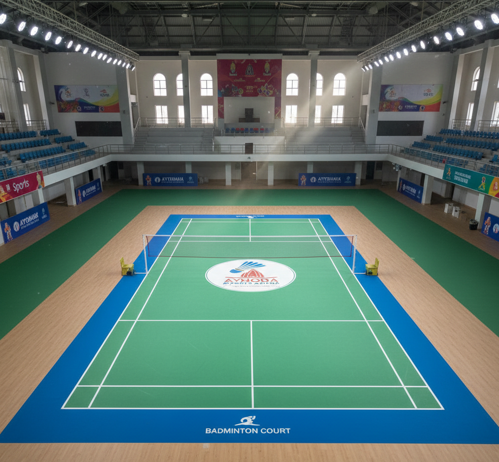 Badminton Court Flooring in Ayodhya