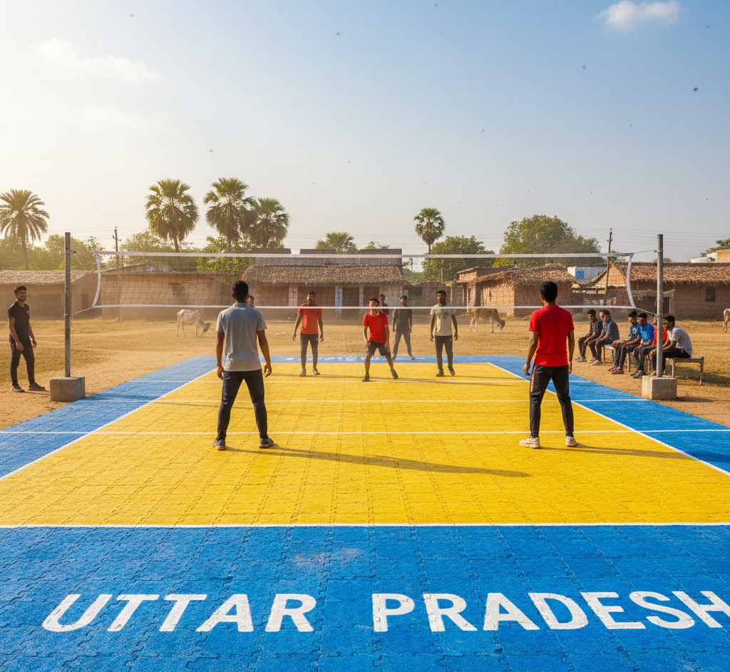 Volleyball Court Flooring in Uttar Pradesh