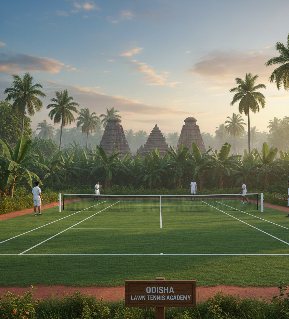 Grass Tennis Court Flooring in Odisha