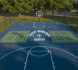Court Markings – The Most Identifiable Feature