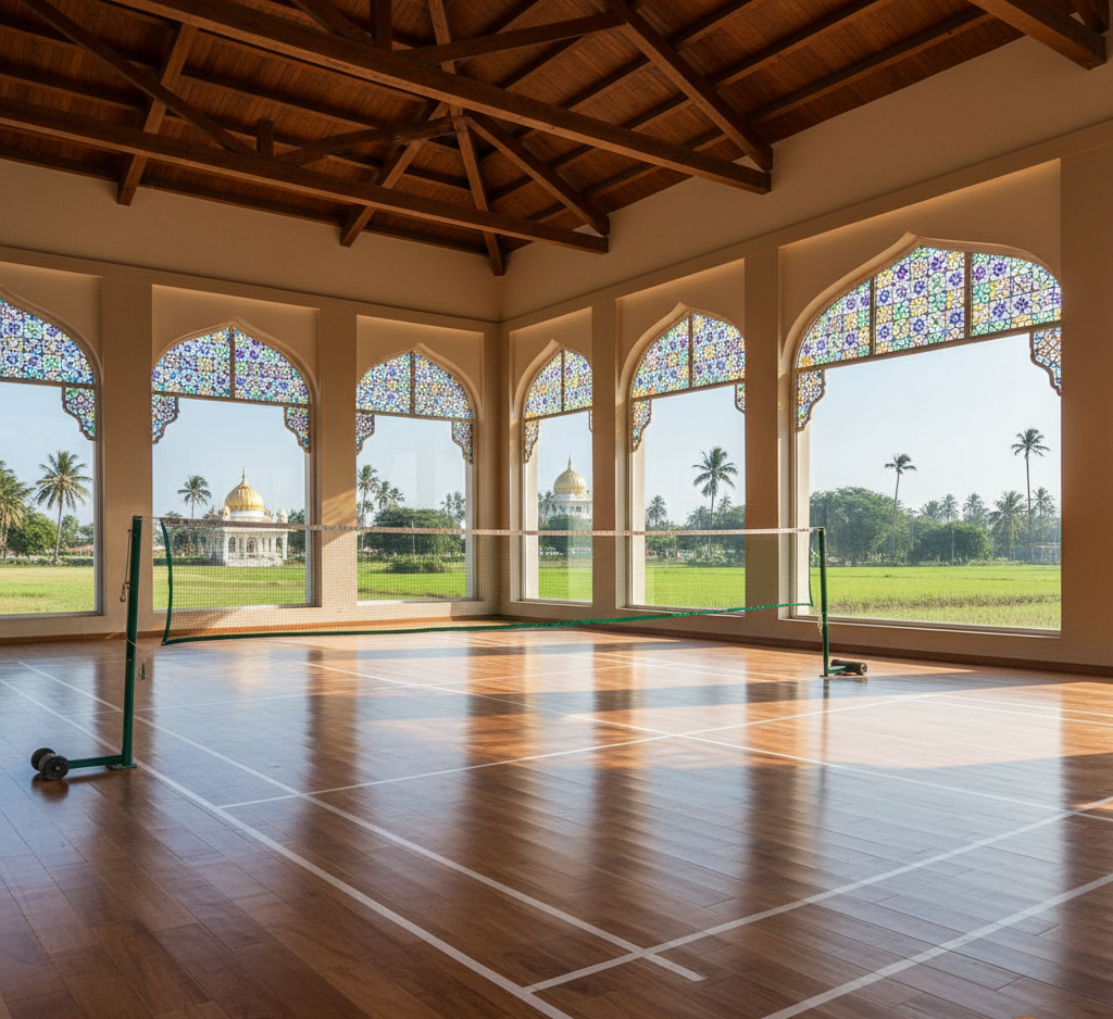 Wooden Badminton Flooring in Punjab